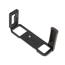 Handle L Bracket Plate Hot Shoe Mount Wooden for Fujifilm GFX50R GFX-50R Camera