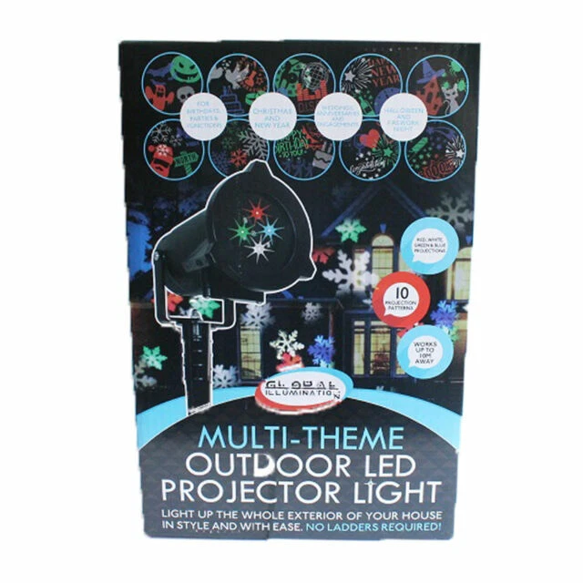 Halloween Projector Seasonal String Lights