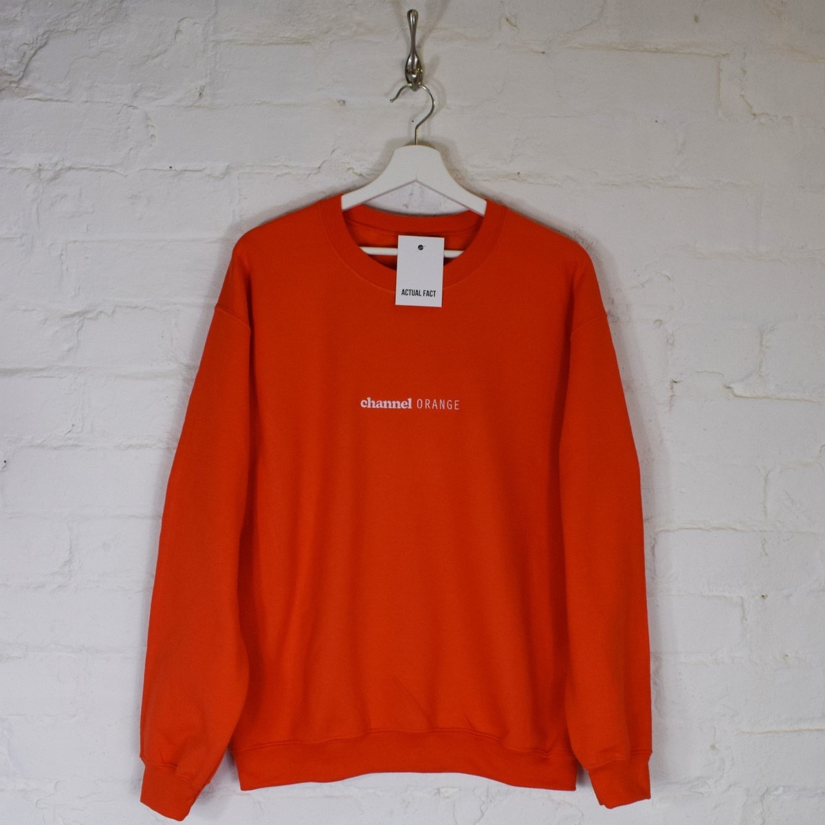 Channel Orange Embroidered Black Hip Hop Sweatshirt Top by AF | eBay