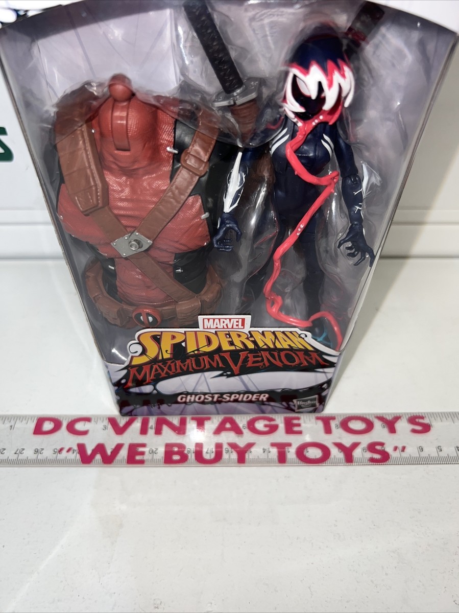 アメコミ MARVELLEGENDS PHAGE GHOST-SPIDER SET Marvel Legends Ghost Spider Venompool Build A