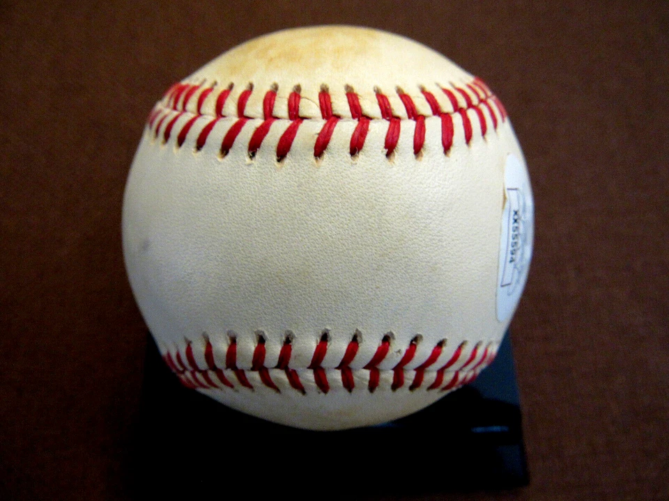 EDD ROUSH 2 X BATTING CHAMP REDS GIANTS HOF SIGNED AUTO MACPHAIL GU BASEBALL JSA - Image 4 of 4
