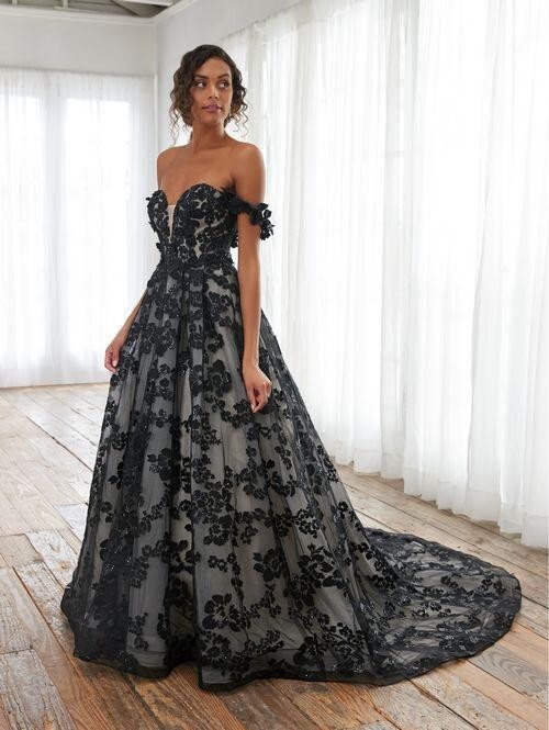 adrianna papell evening dress High-Low Mikado Gown - Midnight Navy Pair with your favourite heels for a clean presentation thatll get heads turning. Adrianna Papell Platinum Bridal GOWN