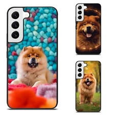 adorable chow chow dog Plastic TPU Cover For Samsung Galaxy Z Fold Flip 3