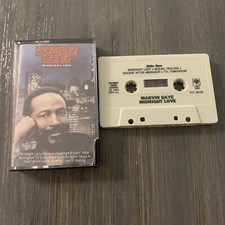 Marvin Gaye   Midnight Love 1982 Cassette Tape Funk / Soul