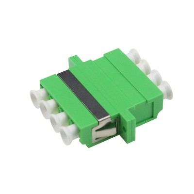 10pcs LC APC 4C Symmetrical Adapter with ear Optical Flange Connector Flanger