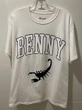Benny the Butcher Scorpion Tee White/Black - Medium, Never Worn