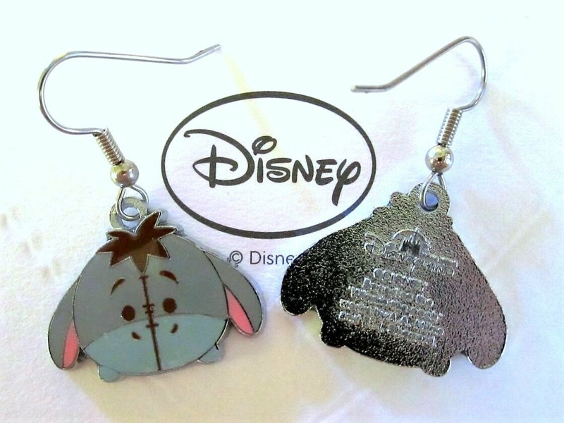 Eeyore Earrings - Hypoallergenic