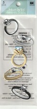 NEW Jolee's by You 3-D Stickers WEDDING RINGS Theme 81318 Fast FREE shipping 