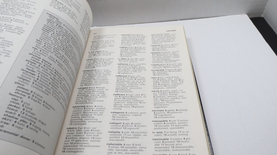 The Random House Crossword Puzzle Dictionary light use HOME OR DESK