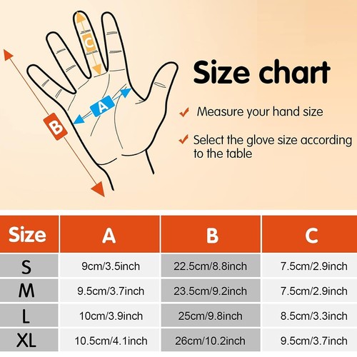 Guantes Anticorte, Guantes de Seguridad, Guantes de Trabajo - M - Imagen 9 de 12