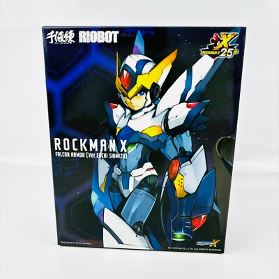 RIOBOT ロックマンX ファルコンアーマー EIICHI SIMIZU RIOBOT Rockman Megaman X Falcon Armor Ver. Eiichi Simizu Sentinel