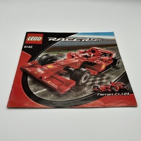 LEGO RACERS 8142 Ferrari 248 F1 1:24 Instruction Manual Only. No Lego pieces.