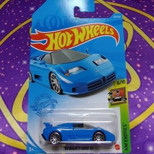 Hot Wheels '94 Bugatti EB110 SS BUGATTI Blue