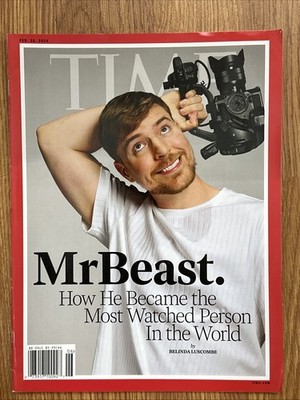 Time Magazine February 26 Th  2024  Mr Beast