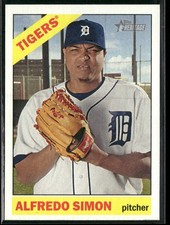 2015 Topps Heritage #307 Alfredo Simon 3F