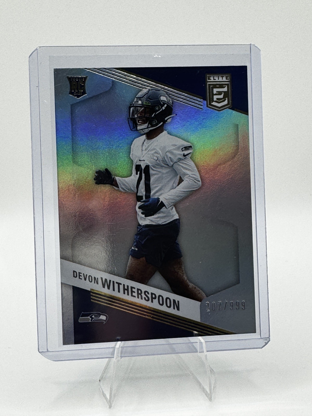 2023 Donruss Elite #133 Devon Witherspoon #/999