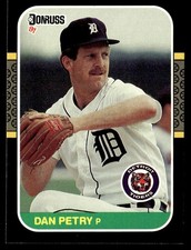 1987 Donruss Dan Petry Detroit Tigers #373