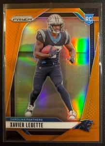 2024 Panini Donruss Optic Xavier Legette Orange /249 #299 Rated Rookie Panthers
