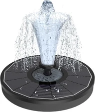 Fuente Flotante Bomba De Agua Energía Solar Para Estanque De Jardín Piscina Casa