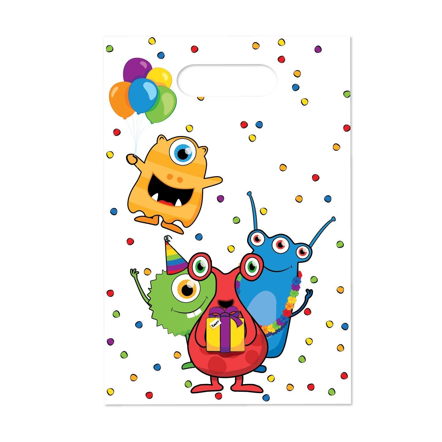 Haza Original Monster Party Bags 6 Pieces