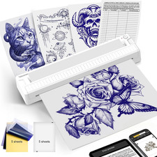 Thermal Tattoo Stencil Printer Machine Bluetooth Portable Wireless