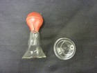 NURSERY EMPHEMERA :  GLASS BABY BOTTLE FUNNEL BREAST PUMP — photo 3