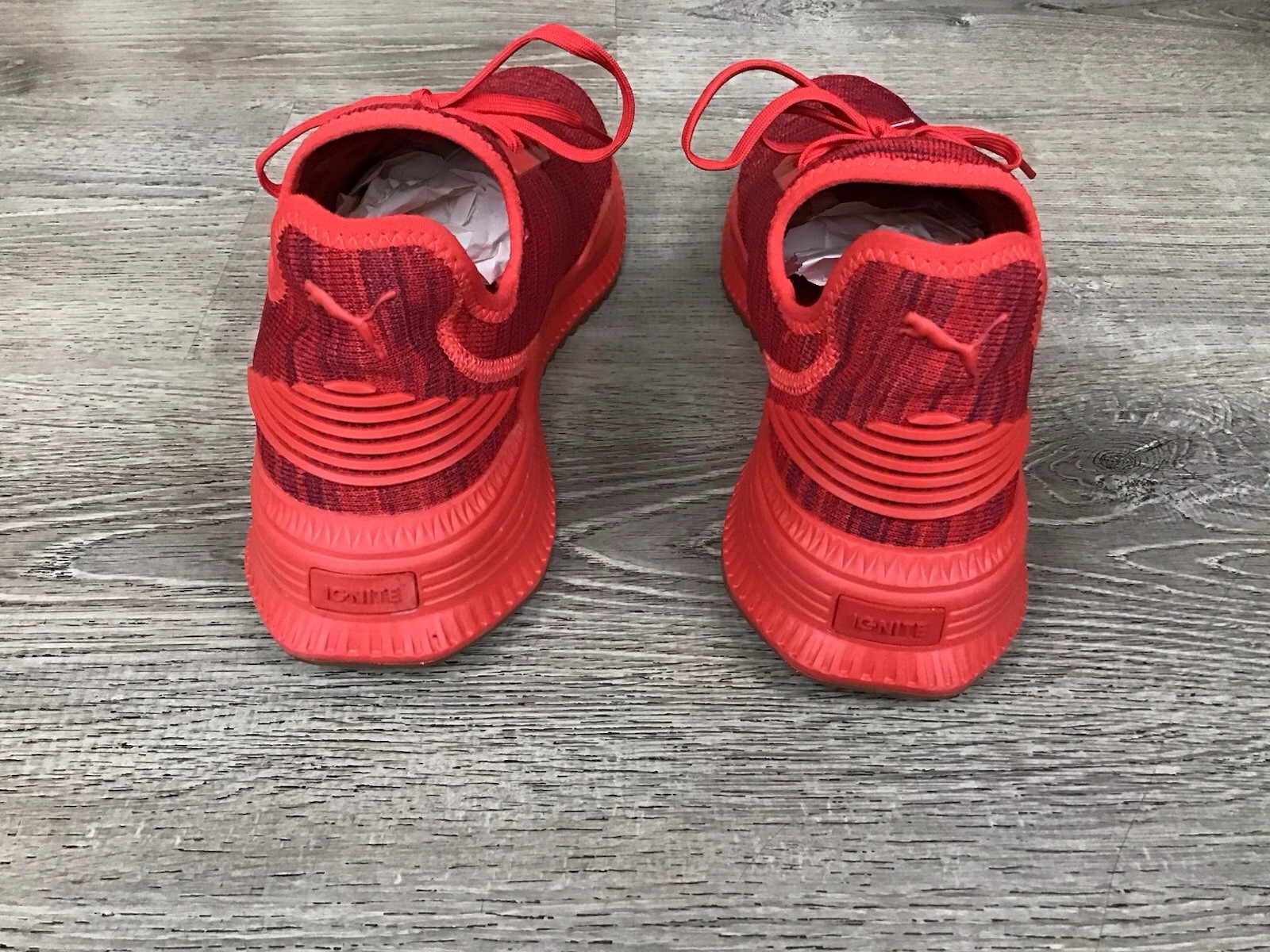 Puma AVID Evoknit SU Gum 455 Mens Size 10 Shoes Puma Red Sneakers 368052 02 thumbnail 3