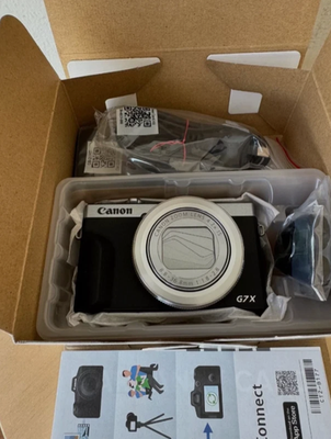 Canon PowerShot G7 X Mark III - 20.1MP Point & Shoot Digital