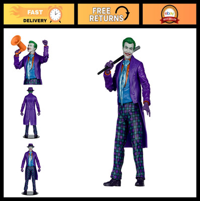 DC Multiverse The Joker 7'' Action Figure - Collectible Batman Toy, #57 Edition