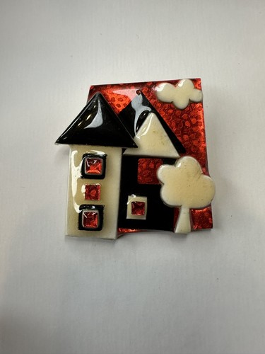 Vintage Lucinda House Brooch Pin #22