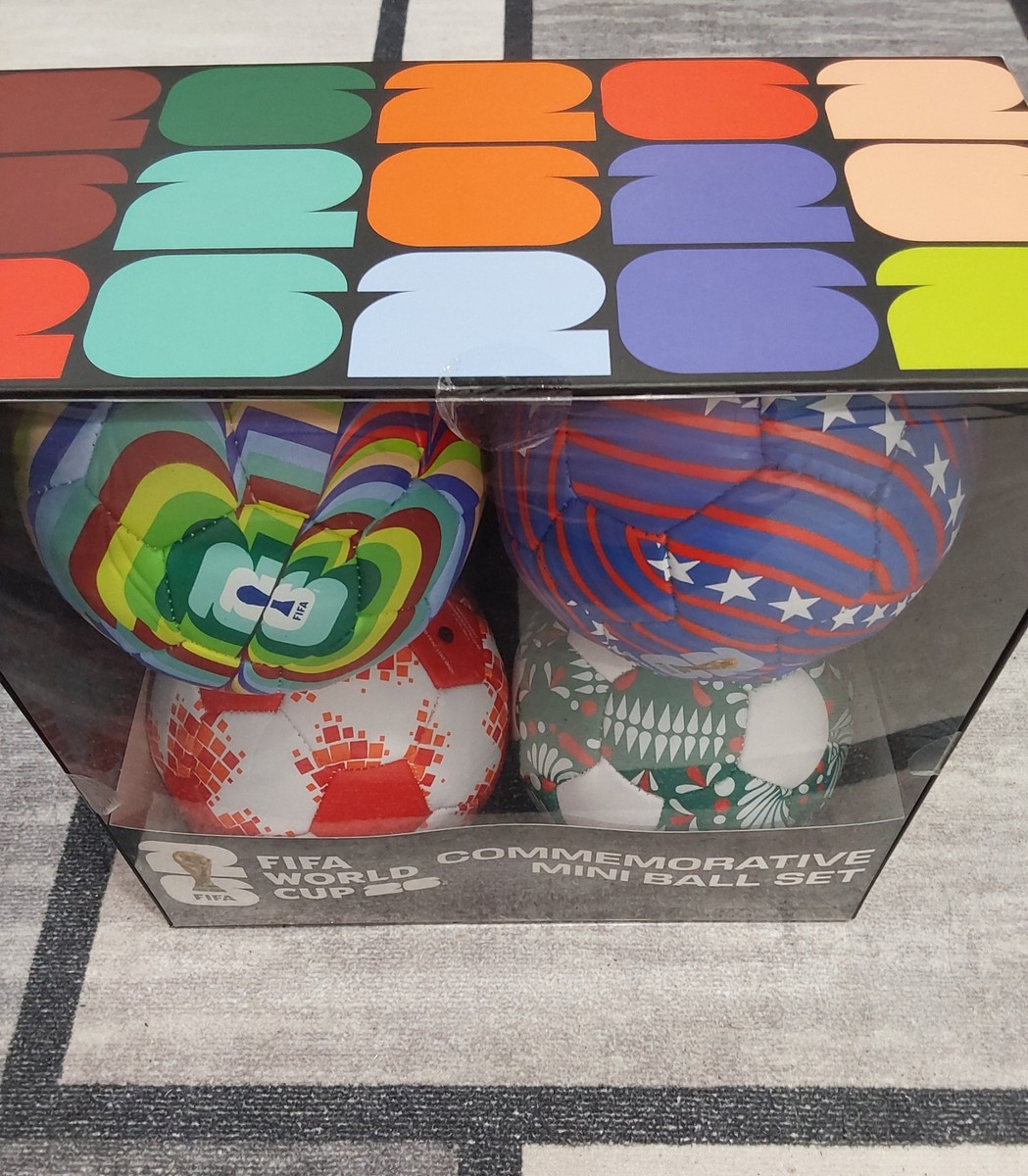 FIFA World Cup 2026 Commemorative Mini Ball Set 4 Pack (CAN MEX