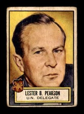 1952 Topps Look n See #99 Lester B. Pearson   G/VG X2793971