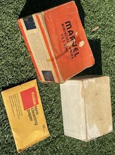 Mar-Vel Miniature Camera Box Kodak Lens Cleaning Paper Vintage Ephemera