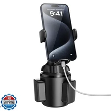 APPS2Car Universal Car Cup Phone Holder | Quick Extension Long Ar