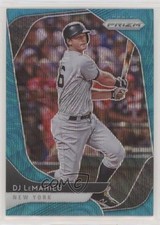 2020 Panini Prizm Teal Wave Prizm DJ LeMahieu #83 3bs