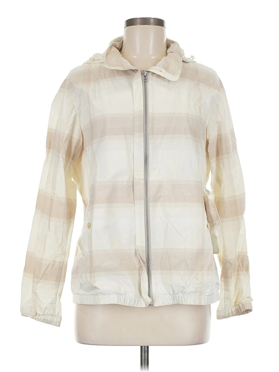 Ines de la Fressange for Uniqlo Women Ivory Raincoat M