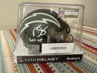 Los Angeles Chargers Darren Sproles Signed Salute to Service Mini Helmet