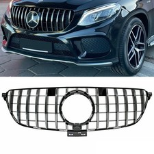 Kühlergrill Schwarz für Mercedes GLE C292 Coupe ab bj 2015 Sport-Panamericana GT Kühlergrill Schwarz für Mercedes GLE C292 Coupe ab bj 2015 Sport-Panamericana GT