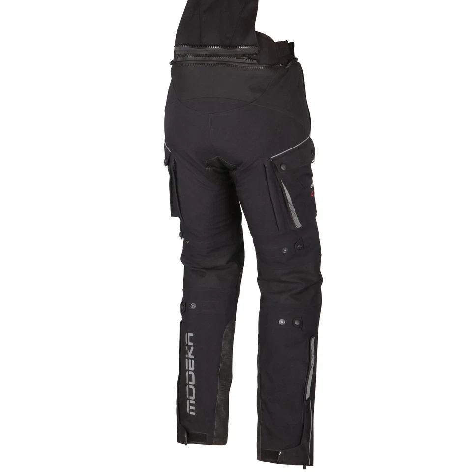Modeka Viper LT Textilhose Damen schwarz Motorradhose Tourenhose wasserdicht - Bild 2 von 2