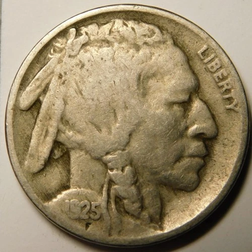1925-P Buffalo Nickel — photo from the most recent tracked eBay sale