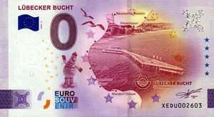 Null Euro Schein - 0 Euro Schein - Lübecker Bucht 2026-2 -  Silber