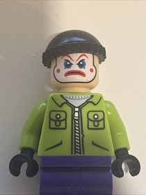 Lego The Joker&rsquo;s Henchman Minifigure #sh0020 Lim Jacket Set #6863 Batwing Battle