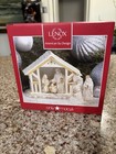 Lenox Mistletoe Park Manger Nativity Figurines 6 Piece Set Village Treasures.New — photo 2