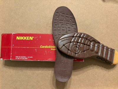 Nikken CardioStrides Ultra Women's Size 8.5 Weighted Insoles Inserts 1.3 Each