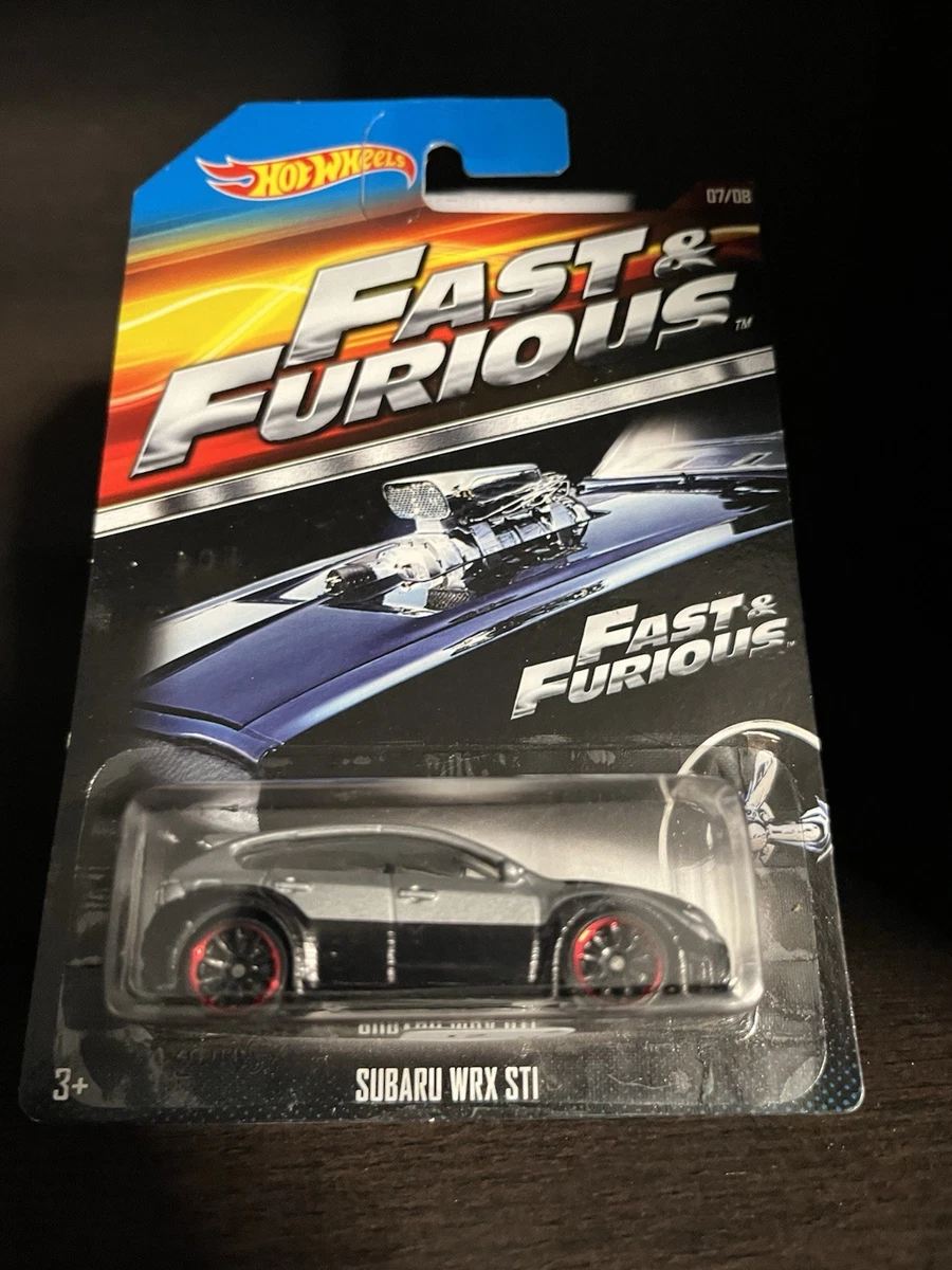 Hot Wheels Fast & Furious Cars Contemporary Manufacture Diecast