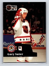1991-92 Pro Set - Gary Suter #276 Calgary Flames Hockey Card