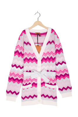 Missoni Cardigan Strickjacke Gr. EU 140 Lila Mädchen Neu