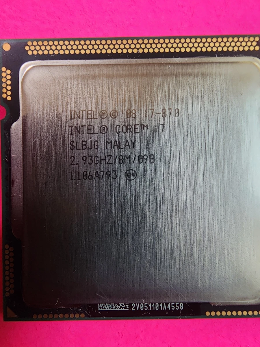 Intel Core i7-870 Core i7 1st Gen. CPUs Core for sale | eBay