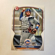 2023 Bowman - Prospects Vincent Perozo #BP-102 (RC) Mets