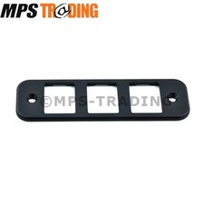 Land Rover Defender Dash Switch Panel Mounting Plate Black Aluminium MTC2640A